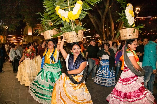 Oaxaca Mexiko Dec 2015 Dag Jungfru Guadalupe Dia Virgen Guadalupe — Stockfoto