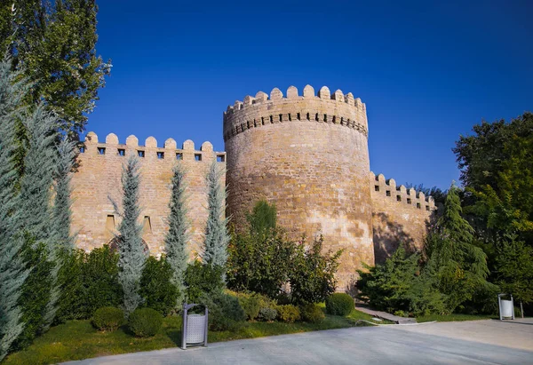 伊谢里谢尔 的古老堡垒 阿塞拜疆 — 图库照片