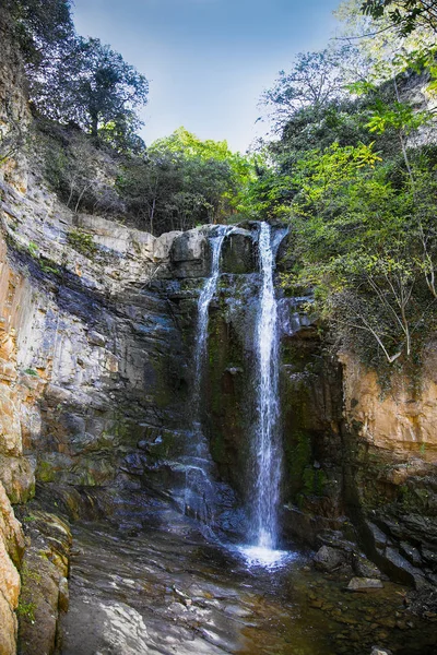 Waterfall Botanical Gardens Tbilisi Georgia Europe — Stock Photo, Image