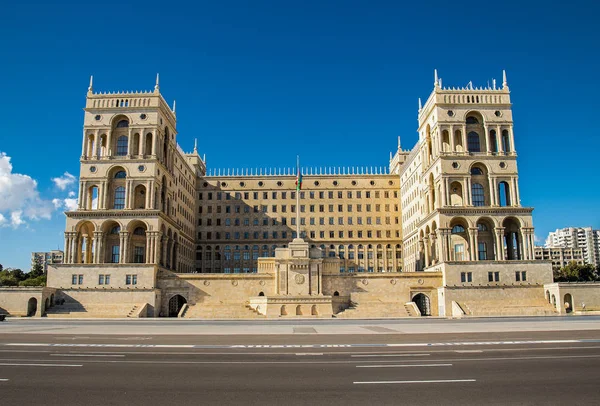 Regierungshaus Von Azerbaijan Baku Stadt Azerbaijan — Stockfoto