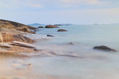 Xiamen Huandao yol Zengcuoan deniz manzarası
