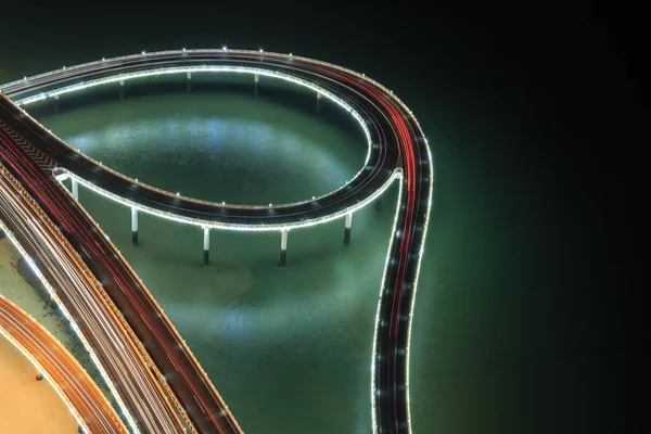 Xiamen Yanwu Bridge Night Scenery — Stock Photo, Image