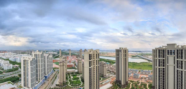 Xiamen Binhai új város Kínában — Stock Fotó
