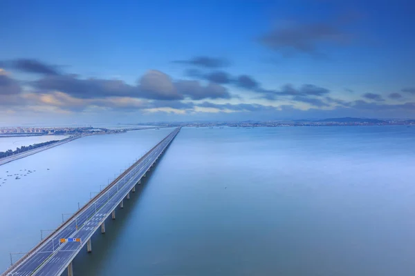 Xiamen Xinglin puente marino, China — Foto de Stock