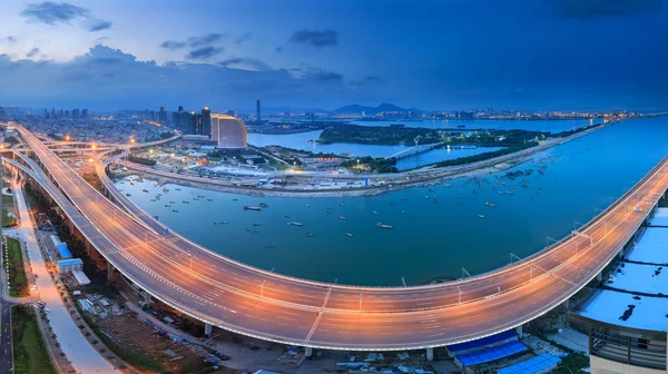 Xiamen Xinglin köprü deniz manzarası