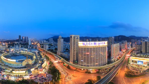 Xiamen, Çin - 26 Temmuz, 2015:Xiamen Mingfa iş Plaza Xiamen şehri, Fujian, Çin