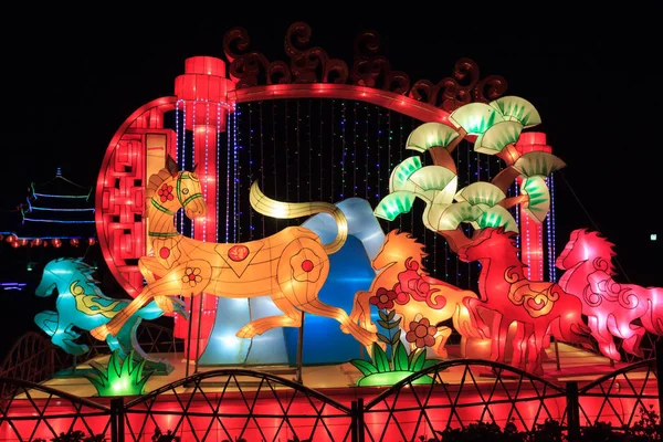 Exhibit Of Lanterns Festival — Stock Photo, Image