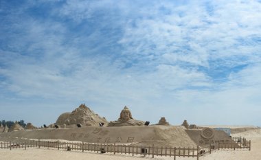 Xiamen Guanyinshan Sand Sculpture Cultural Park clipart