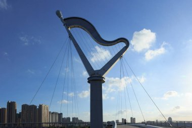 Harp köprü xiamen Bahçe Expo