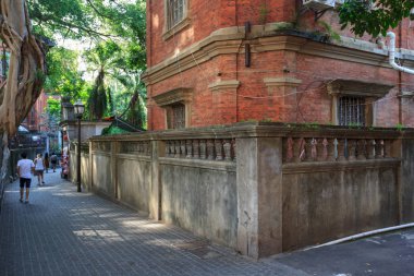 Gulangyu adacık eski binalar