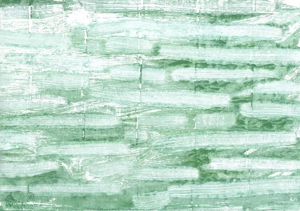 Морской пенный зеленый абстрактный акварельный фон — стоковое фото