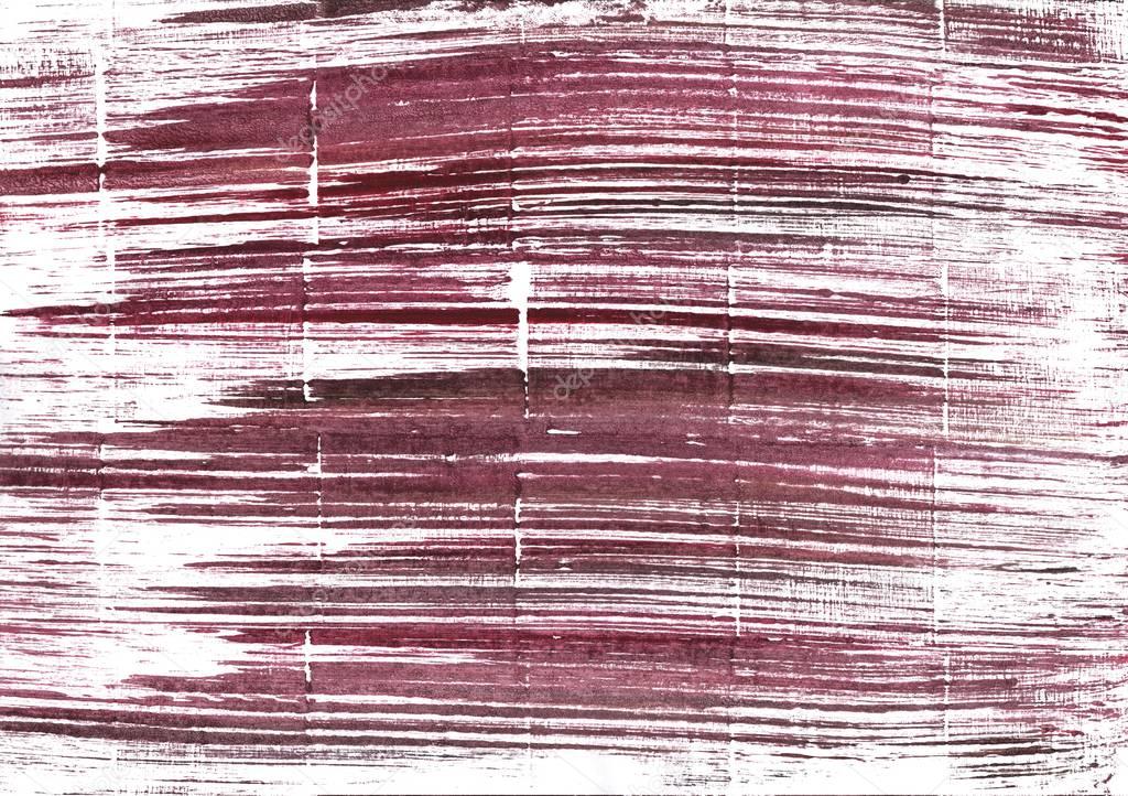 Deep ruby abstract watercolor background