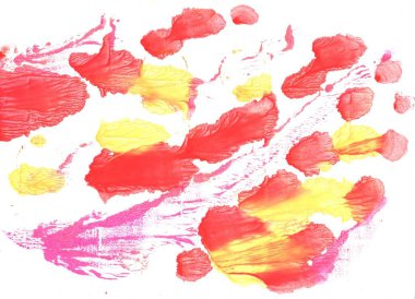 Mercan kırmızı sulu boya arka plan