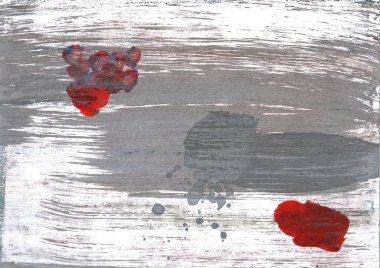 İspanyolca suluboya arka plan gri