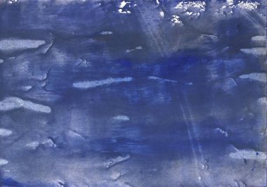 Koyu mavi sanat. Soyut suluboya arka plan. Resim dokusu