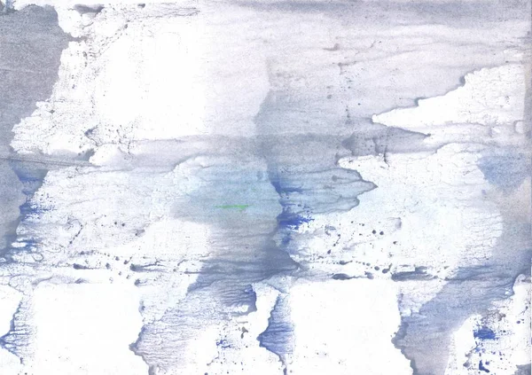 Bluish-gray art. Abstract watercolor background. Painting texture