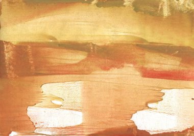 Russet geçmişi. Soyut suluboya arka plan. Resim dokusu