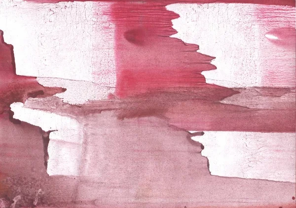 Ροζ φόντο. Αφηρημένη υδατογραφία ζωγραφική υφή — Φωτογραφία Αρχείου