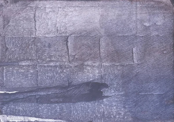 濃い灰色の水彩画。抽象画の背景 — ストック写真