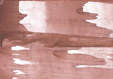 Açık kahverengi soyutlama. Soyut suluboya arka plan. Resim dokusu