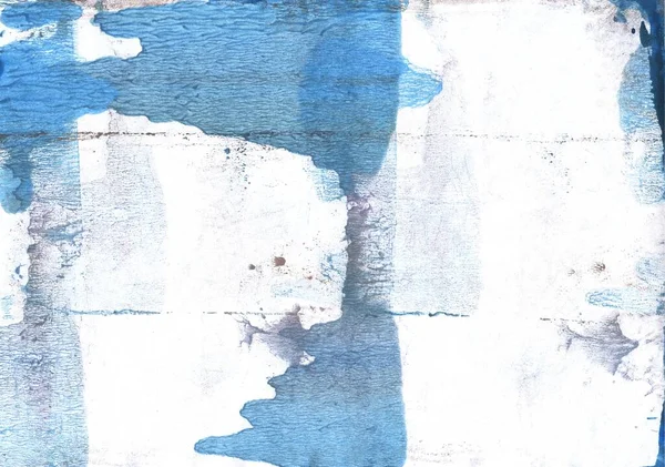 Ljusblå fläckar. Abstrakt akvarell bakgrund. Målningsstruktur — Stockfoto