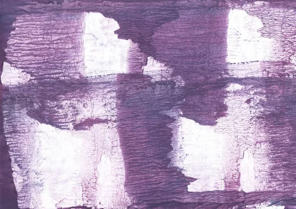 Violette Abstraktion. Abstrakter Aquarell-Hintergrund. Malerei Textur — Stockfoto