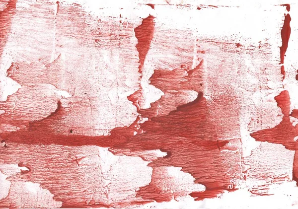 Röd akvarell. Abstrakt akvarell bakgrund. Målningsstruktur — Stockfoto
