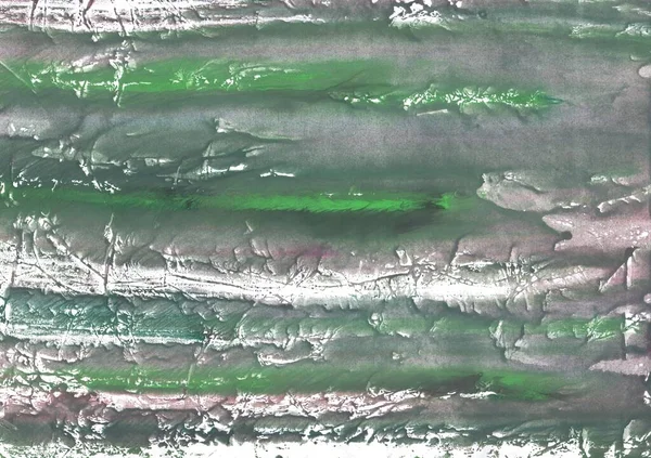 Abstração verde cinzento. Fundo de pintura abstrata. Textura aquarela — Fotografia de Stock