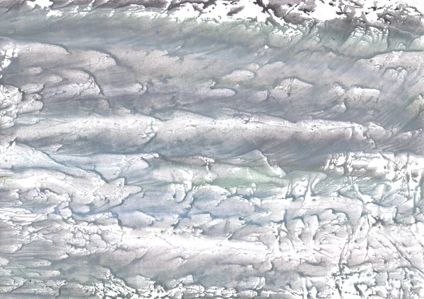 Grijze wolk. Abstracte aquarelachtergrond. Schildertextuur — Stockfoto