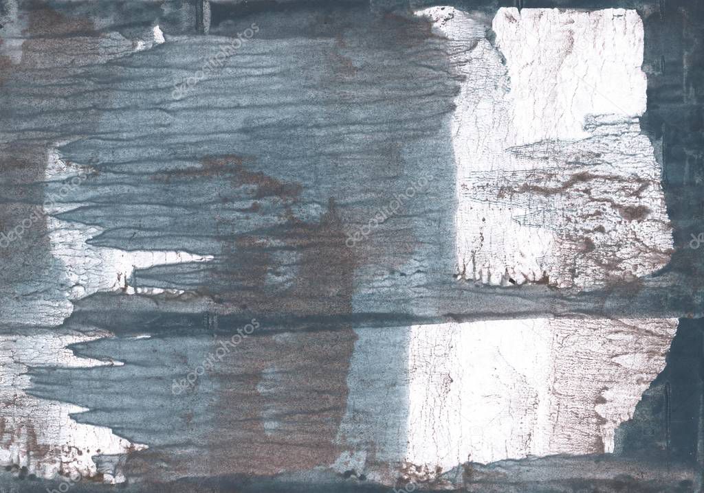 Gray brown watercolor. Abstract watercolor background. Painting texture