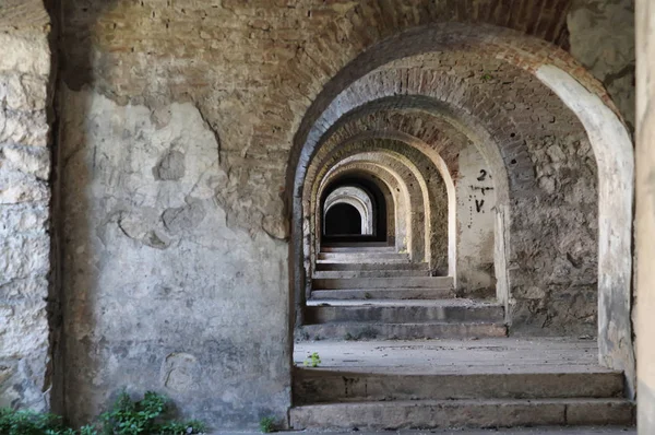 Arches tunnel perspective — Stock Photo, Image