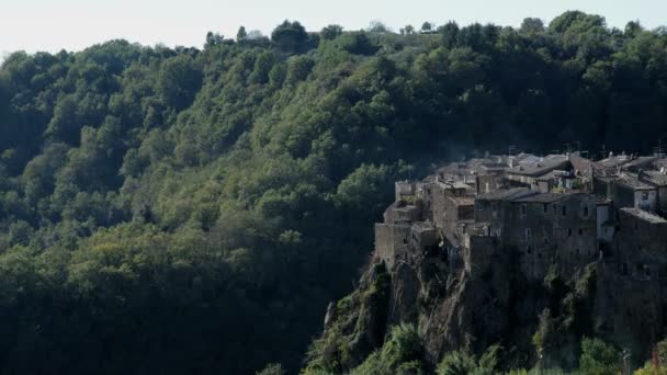 Πάροδο του χρόνου Calcata, Ιταλία — Αρχείο Βίντεο