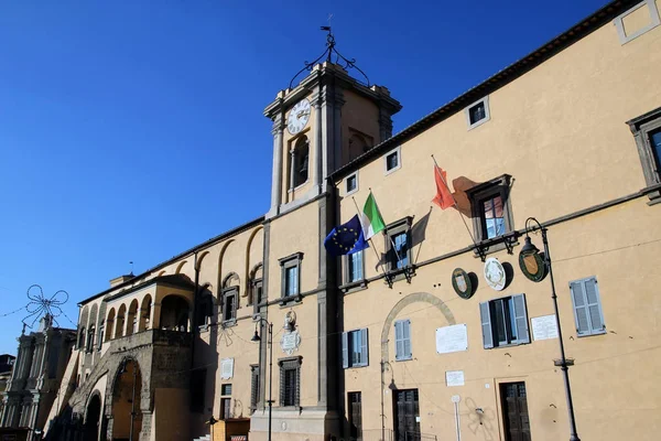 Tarquinia, Palazzo Comunale, Italy — Stok fotoğraf