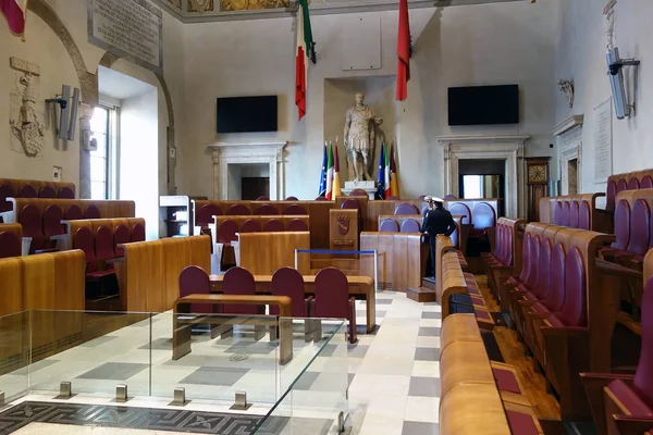 Aula Giulio Cesare em Roma — Fotografia de Stock