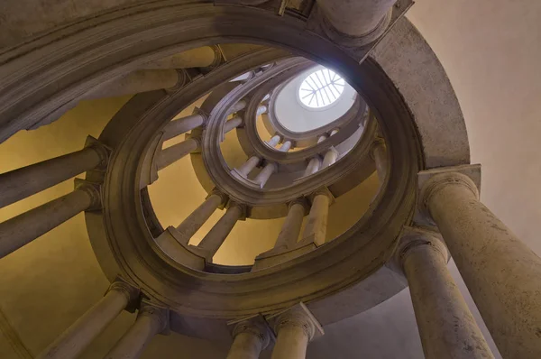 As escadas de Borromini no Palazzo Barberini — Fotografia de Stock