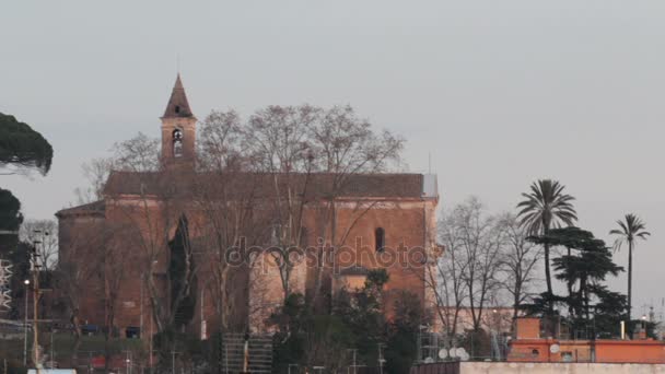 Luogo del martirio di San Pietro — Video Stock