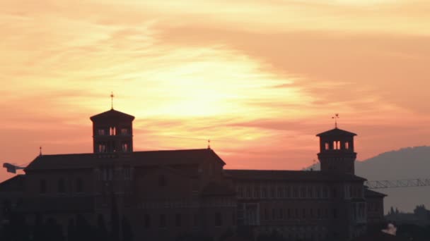 Sant' Anselmo церкви — стокове відео