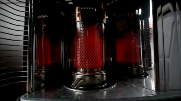 液体燃油加热器 — 图库视频影像
