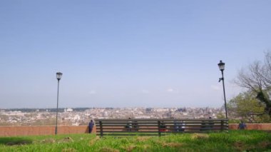 Roma Janiculum tepesinden