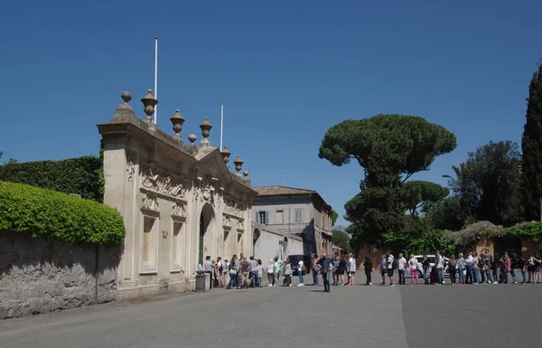 Linea turistica sulla collina d'aventina — Foto Stock