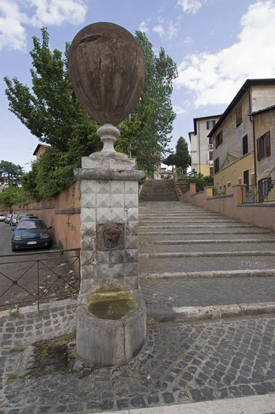 Fuente Garbatella Carlotta — Foto de Stock