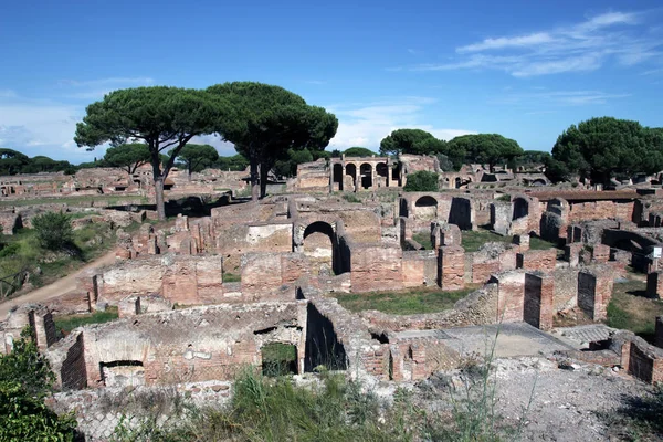 Ostia Antica ancient Roman town — Stock Photo, Image