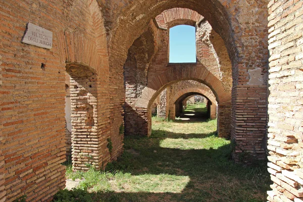 Ostia antica antike römische Stadt — Stockfoto