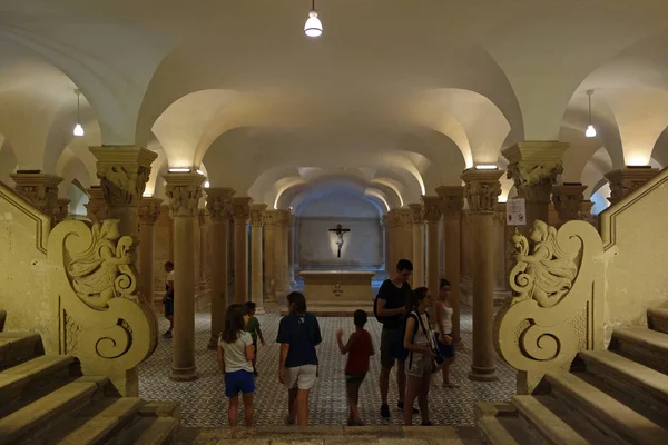 Crypt Lecce Cathedral — Stock Photo, Image