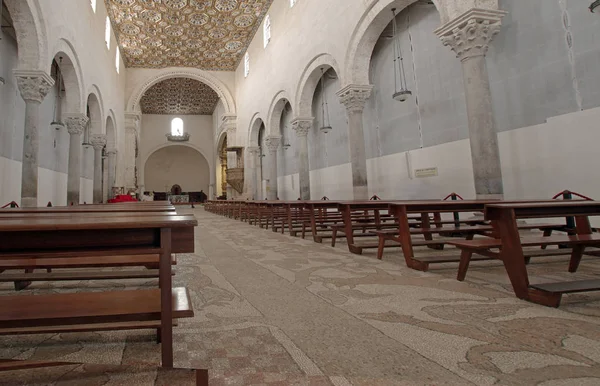 Otranto Cahtedral iç, İtalya — Stok fotoğraf