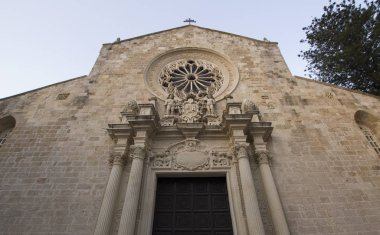 Otranto Cahtedral exterior, Italy clipart