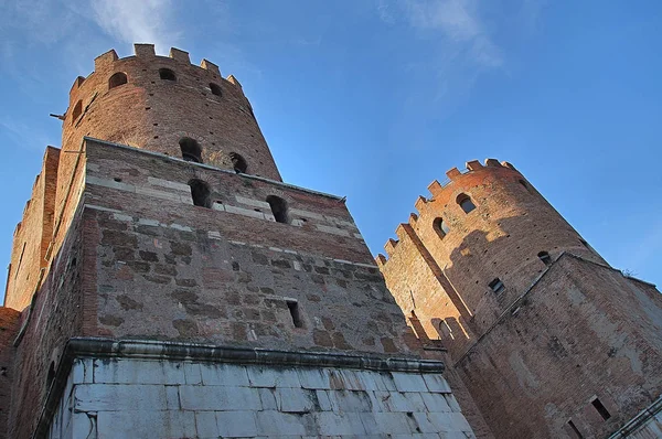 Porta San Себастьяна у Римі — стокове фото