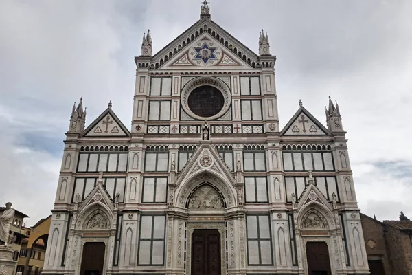 Basilikan santa croce, Florens — Stockfoto