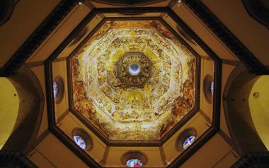 Brunelleschi kubbe görünümü içinde