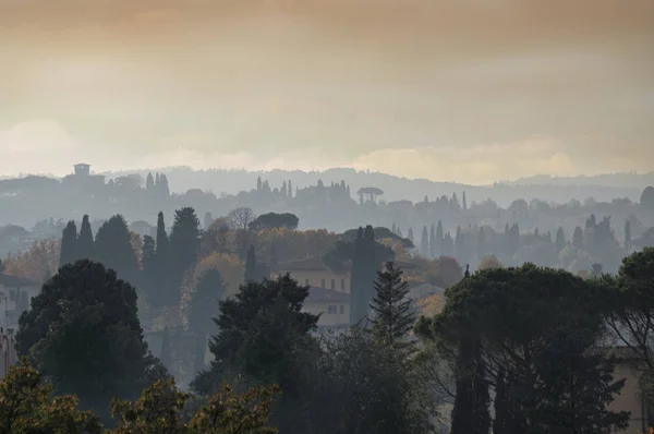 Toskanische Landschaft, Italien — Stockfoto